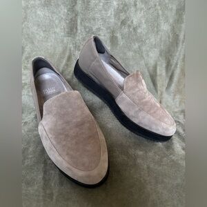 EILEEN FISHER Women’s SZ 9 Gray Dell Suede & Mesh Lightweight Cushioned Loafer